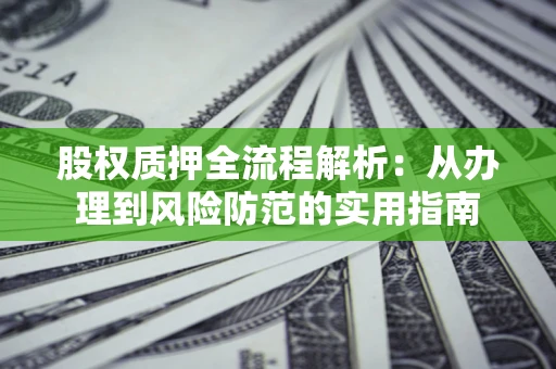 济南股权质押全流程解析：从办理到风险防范的实用指南